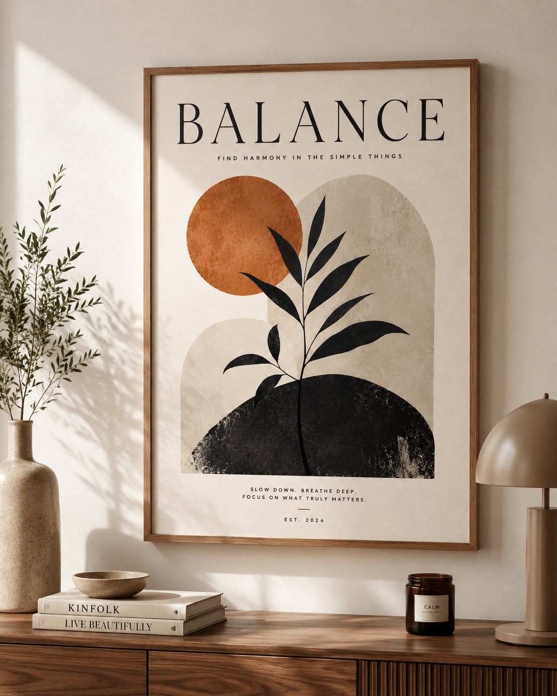 Balance Minimalist Wall Art
