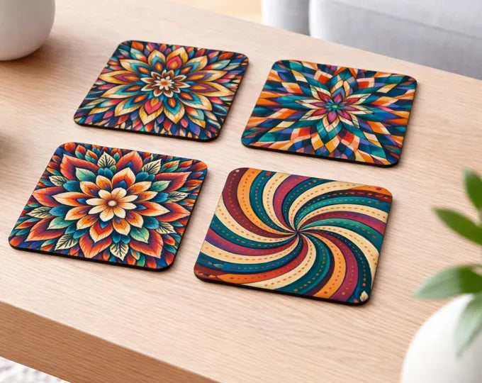Kaleidoscope Coasters Set