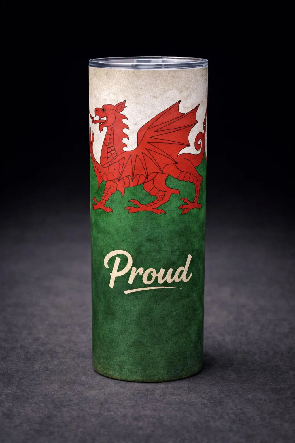 Proud UK Flag 20oz Slim Tumbler