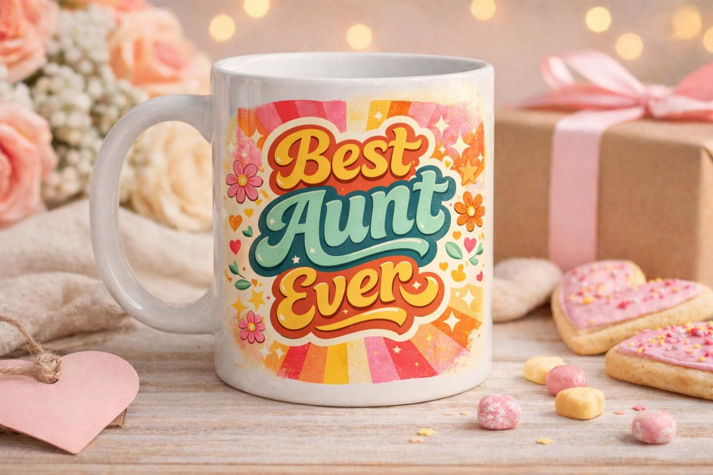 Best Mum Ever Retro Mug