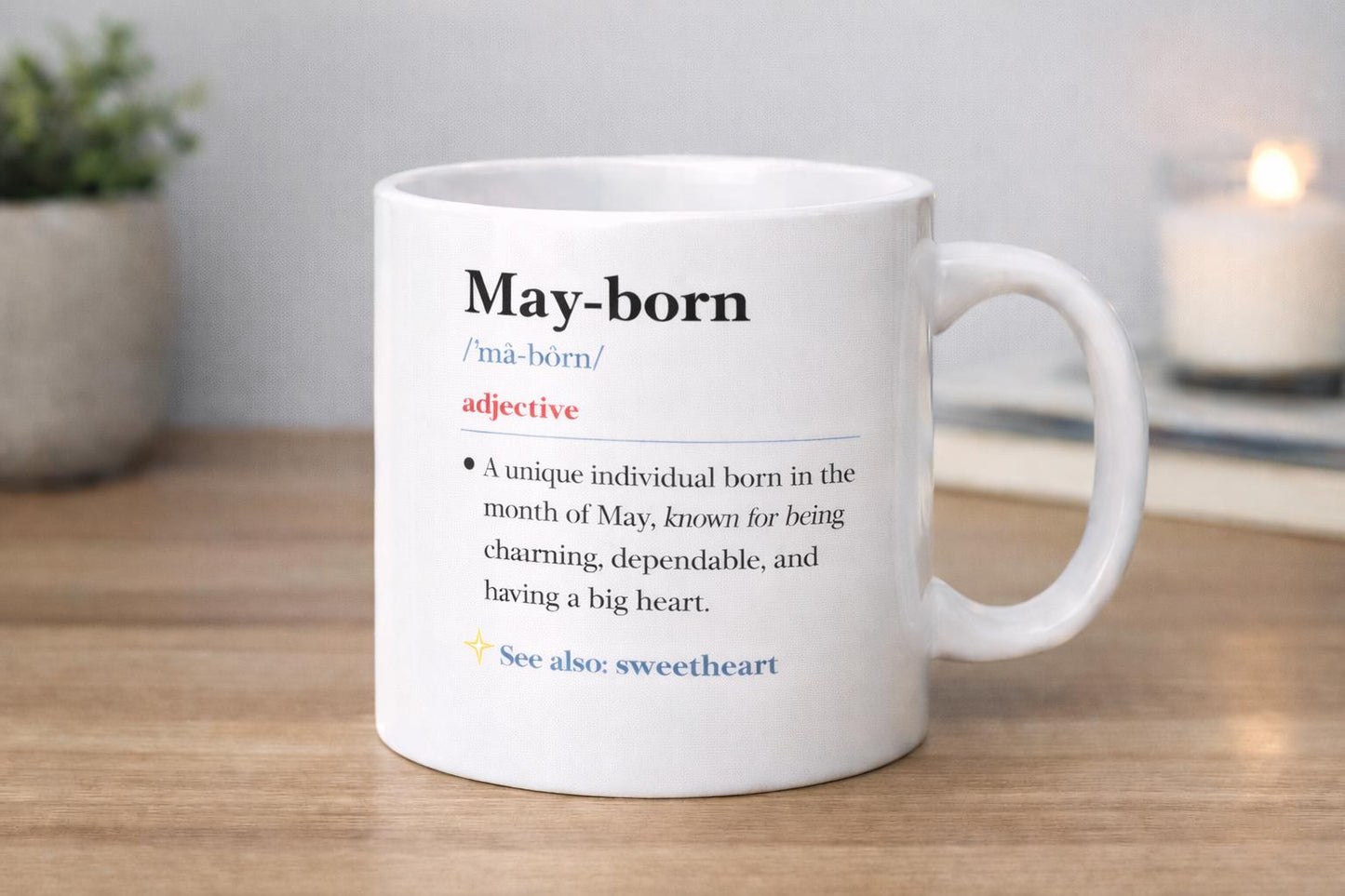 Birth Month Definition Mug