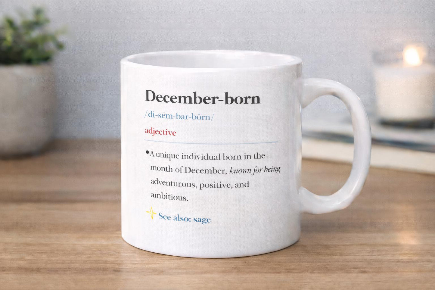 Birth Month Definition Mug