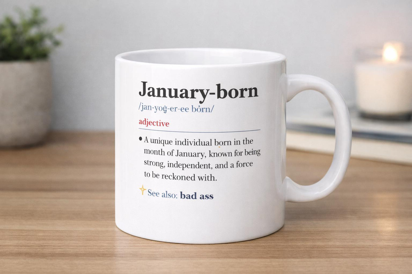 Birth Month Definition Mug