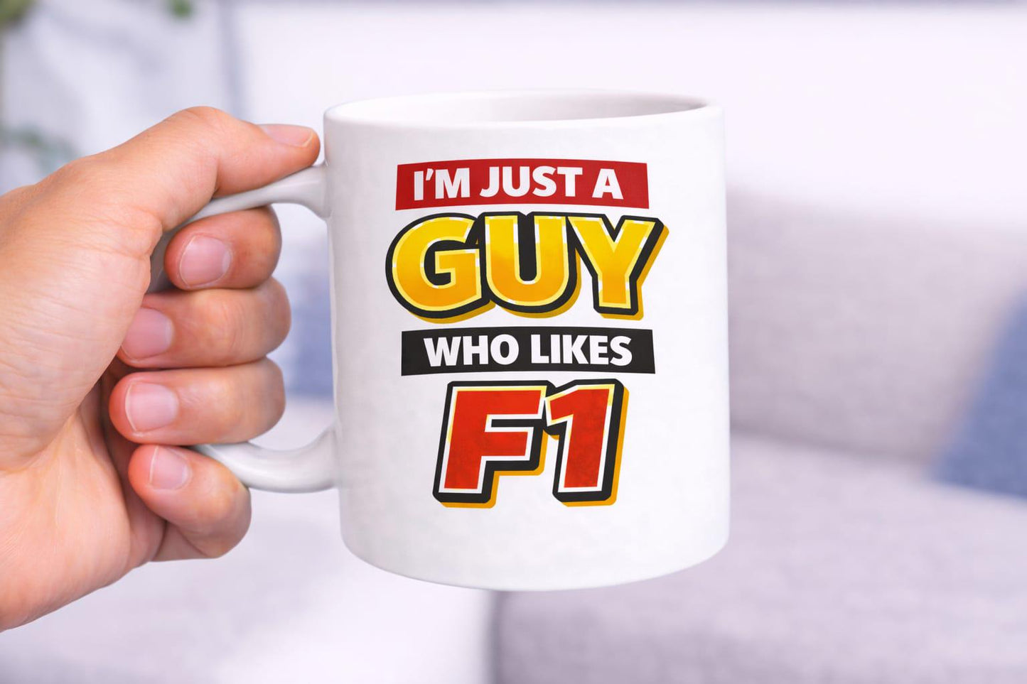 I'm Just A Guy Funny Personalised Mug