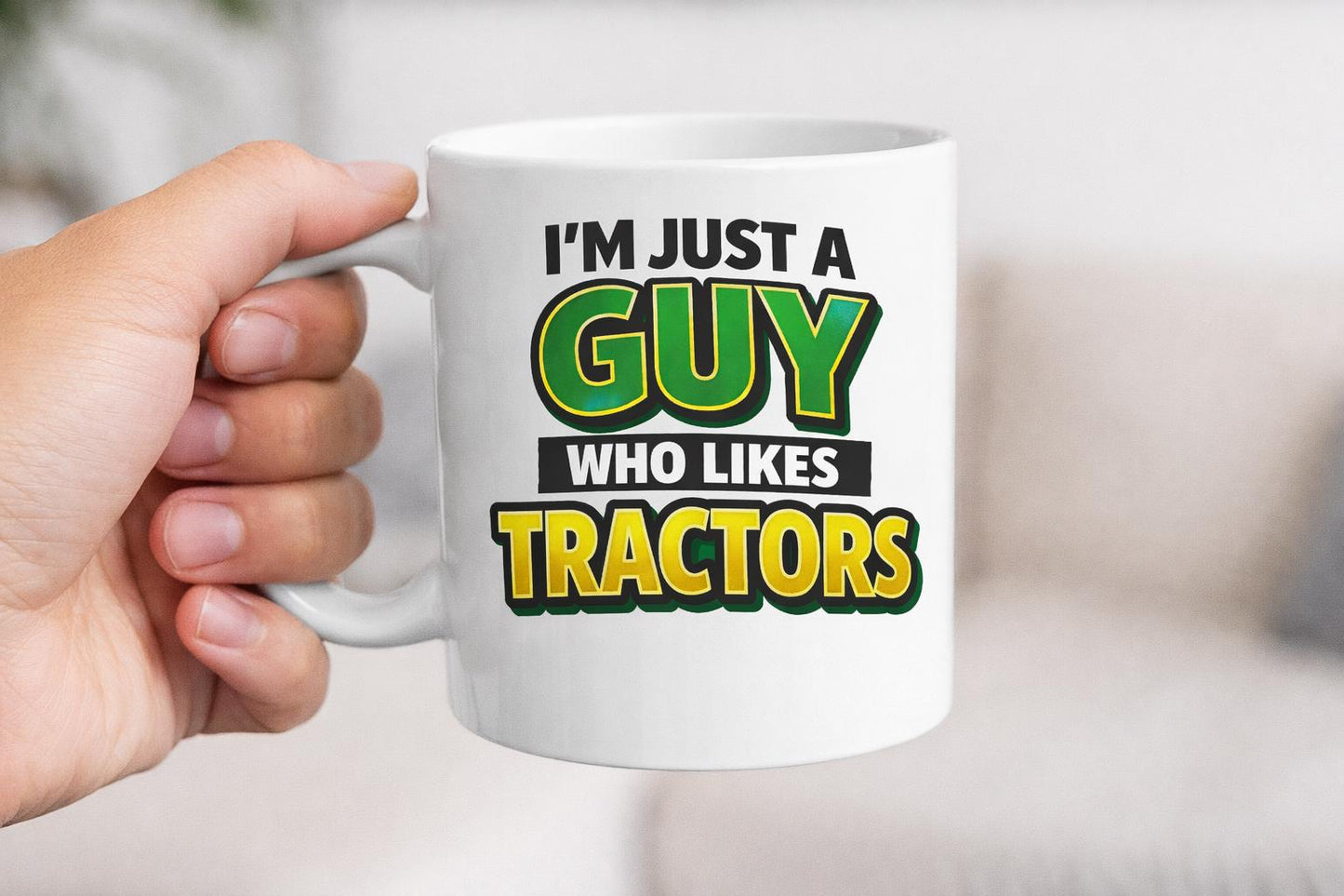 I'm Just A Guy Funny Personalised Mug