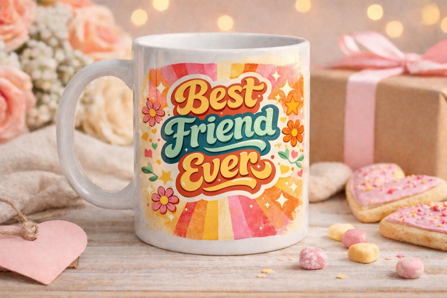 Best Mum Ever Retro Mug