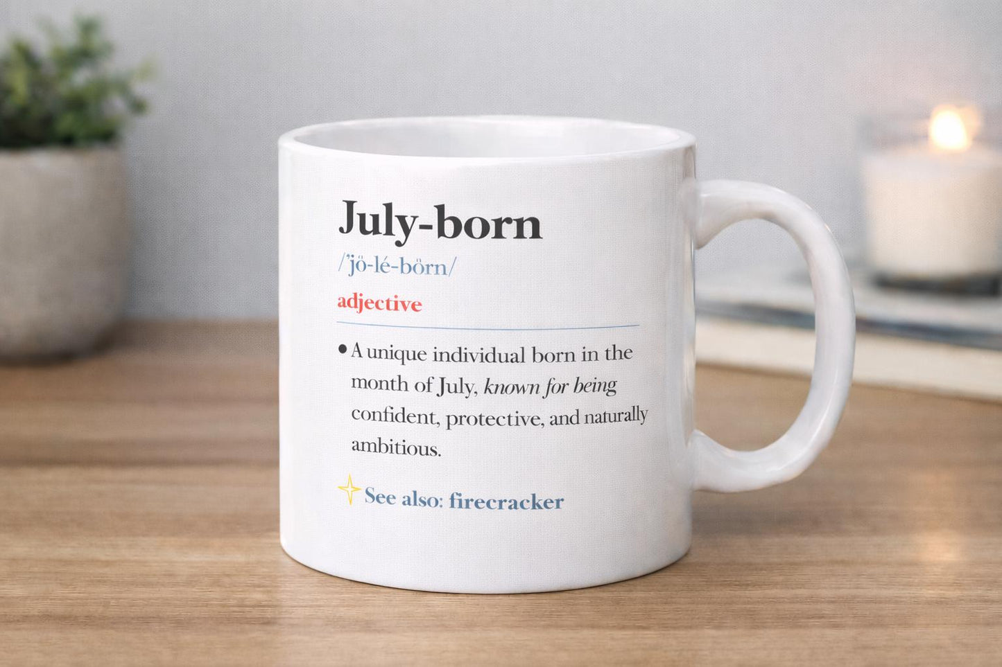 Birth Month Definition Mug