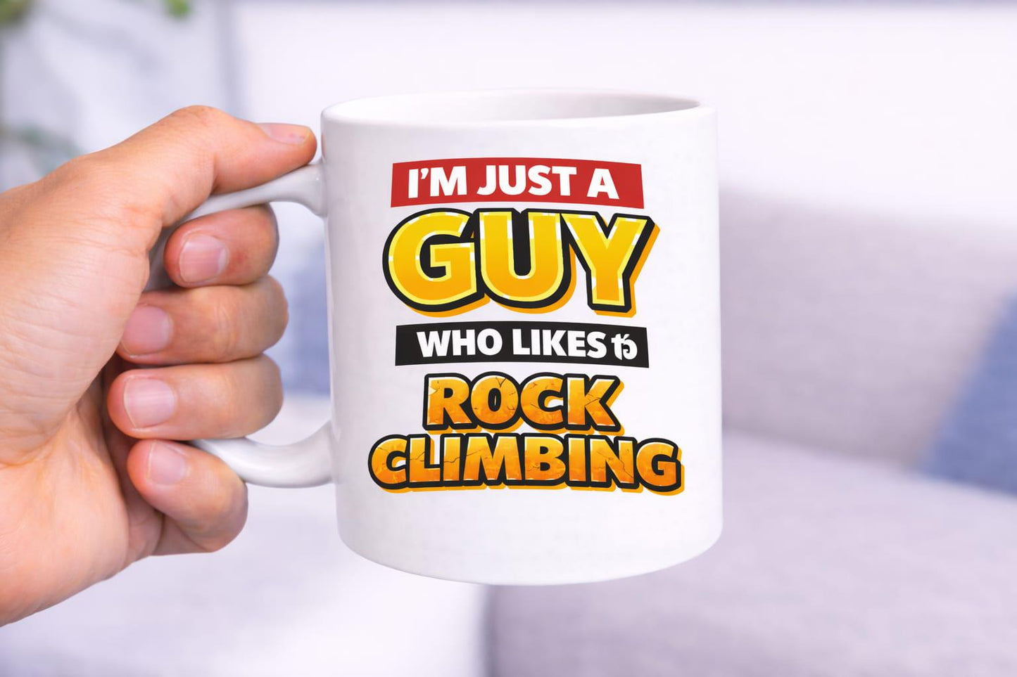 I'm Just A Guy Funny Personalised Mug