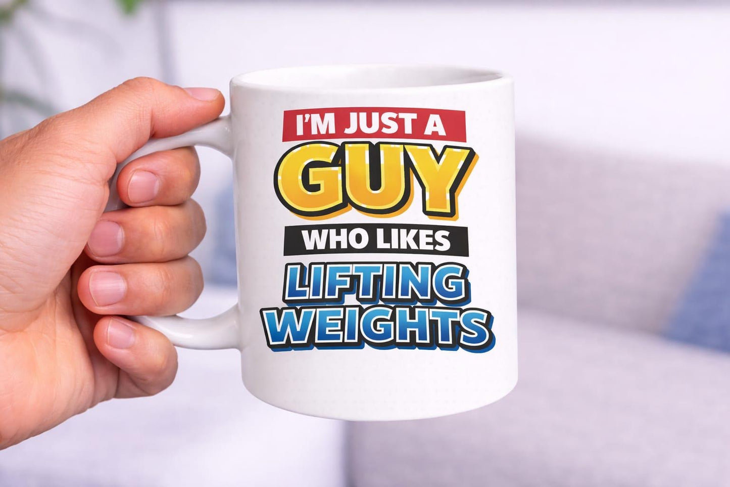I'm Just A Guy Funny Personalised Mug