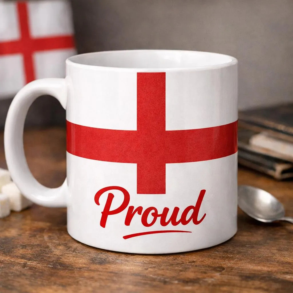 Proud British Mug UK Flags