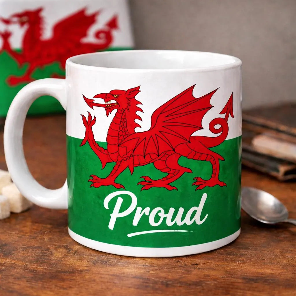 Proud British Mug UK Flags